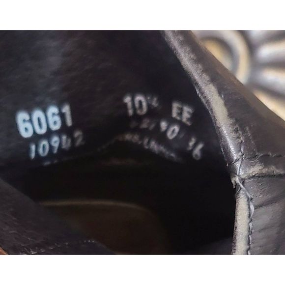 Mens Cowboy ankle boots 10.5 - Picture 7 of 8